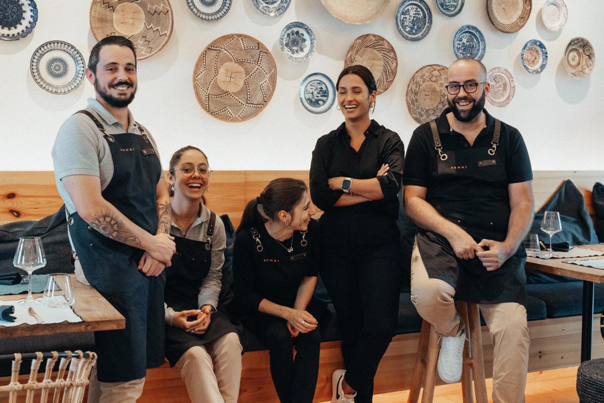 Sensi Azores Nature And Spa Ginetes Exterior photo Restaurant staff